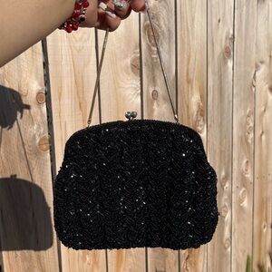 Vintage Bejeweled hand purse